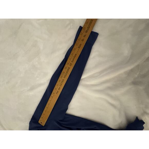 Veboon Polo Shirt Sz S Blue Long Sleeves Stretch Casual Gorpcore Comfort - Picture 10 of 12